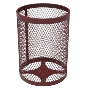 Round Trash Receptacles
