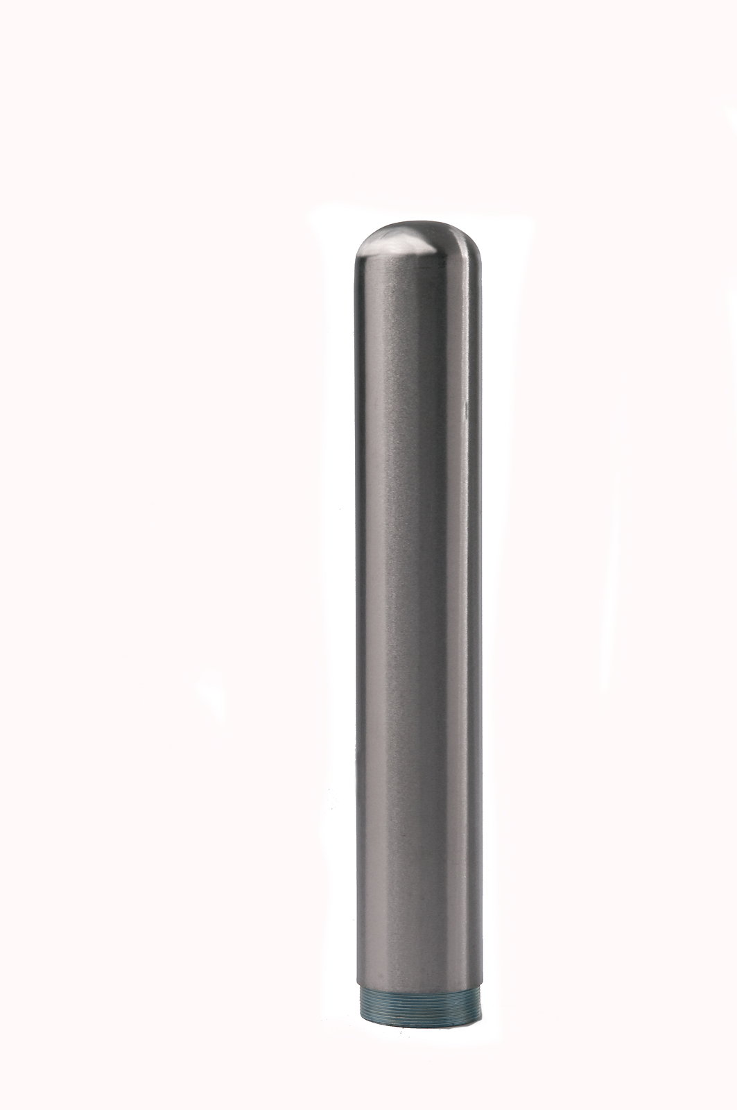 Stainless steel threaded base bollard with low no-trip-hazard mount - Park Supplier - view 3