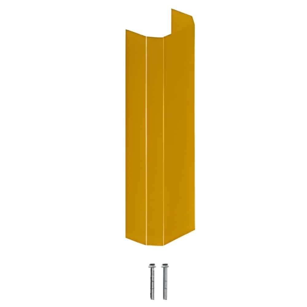 Stainless Steel Corner Guard with Decorative Band - 18" - Park Supplier