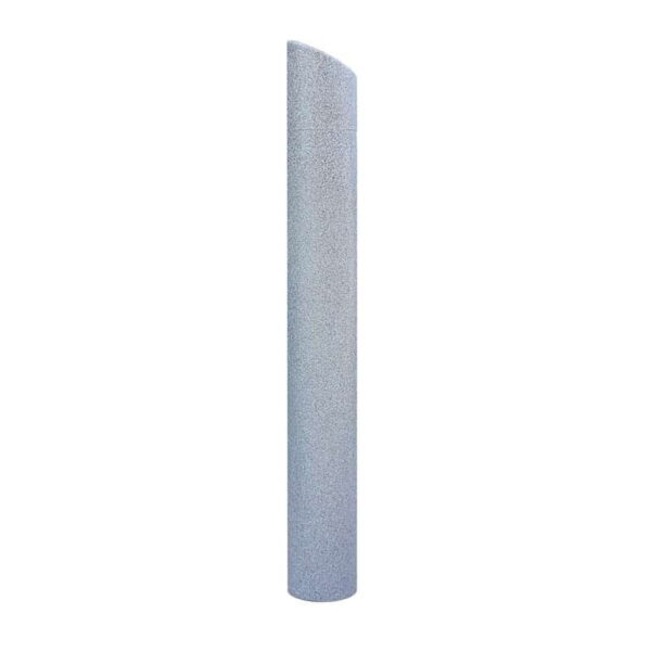 Slope decorative bollard cover with slanted modern top, 6-5/8 inch by 58 inch - Park Supplier