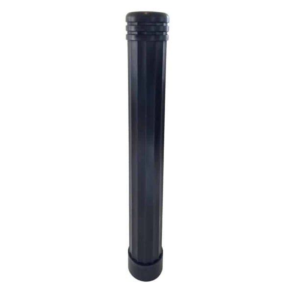Lincoln decorative bollard cover with upscale column shape for 6.5 inch pipe bollard - Park Supplier