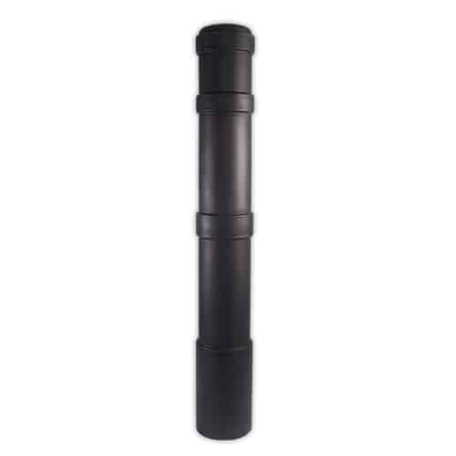 Royal decorative bollard cover, large stately design for posts up to 8.6 inch diameter and 72 inch tall - Park Supplier - view 2