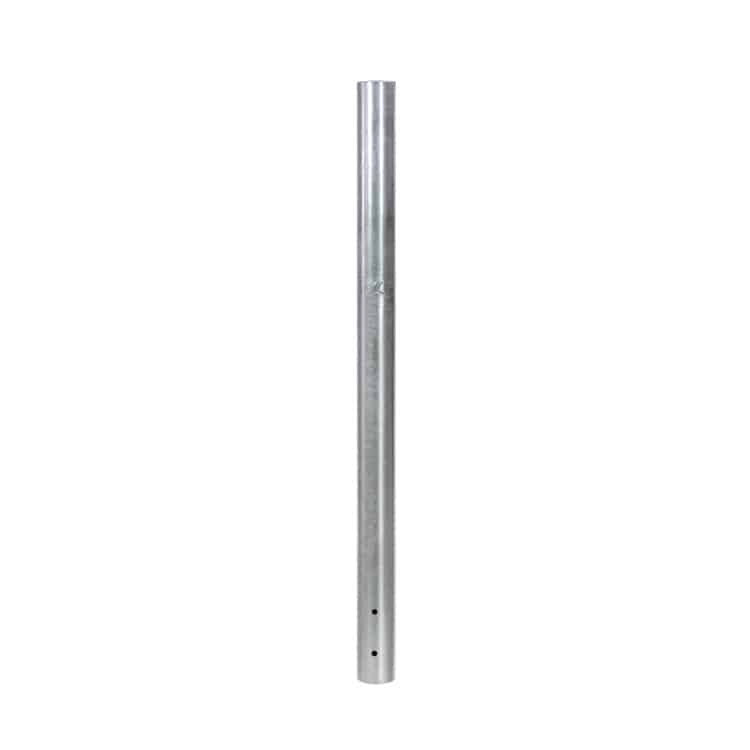 SafetyX crash-rated galvanized bollard, 4.5 by 72 inch, ASTM F3016 S20 rated - Park Supplier