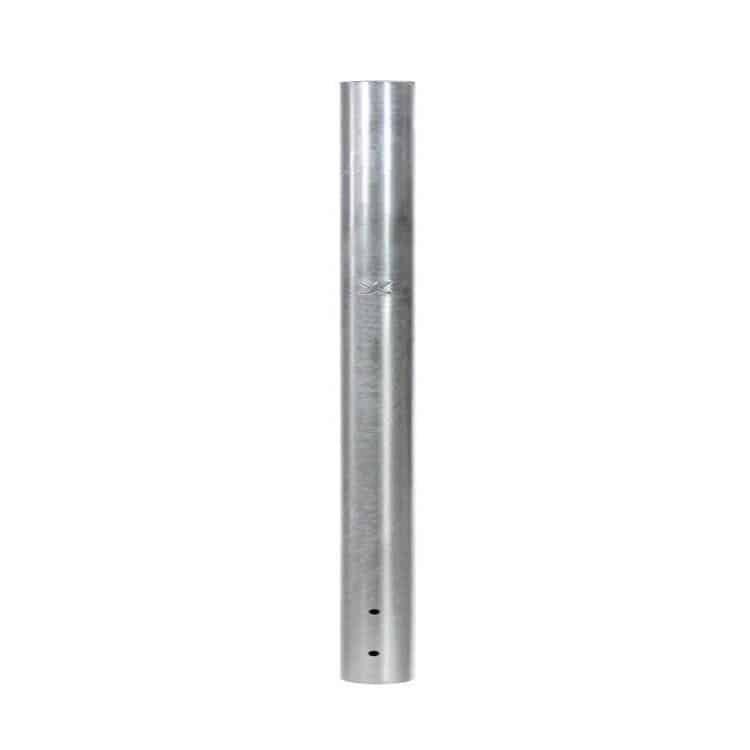 SafetyX crash-rated galvanized bollard, 4.5 by 72 inch, ASTM F3016 S20 rated - Park Supplier - view 2