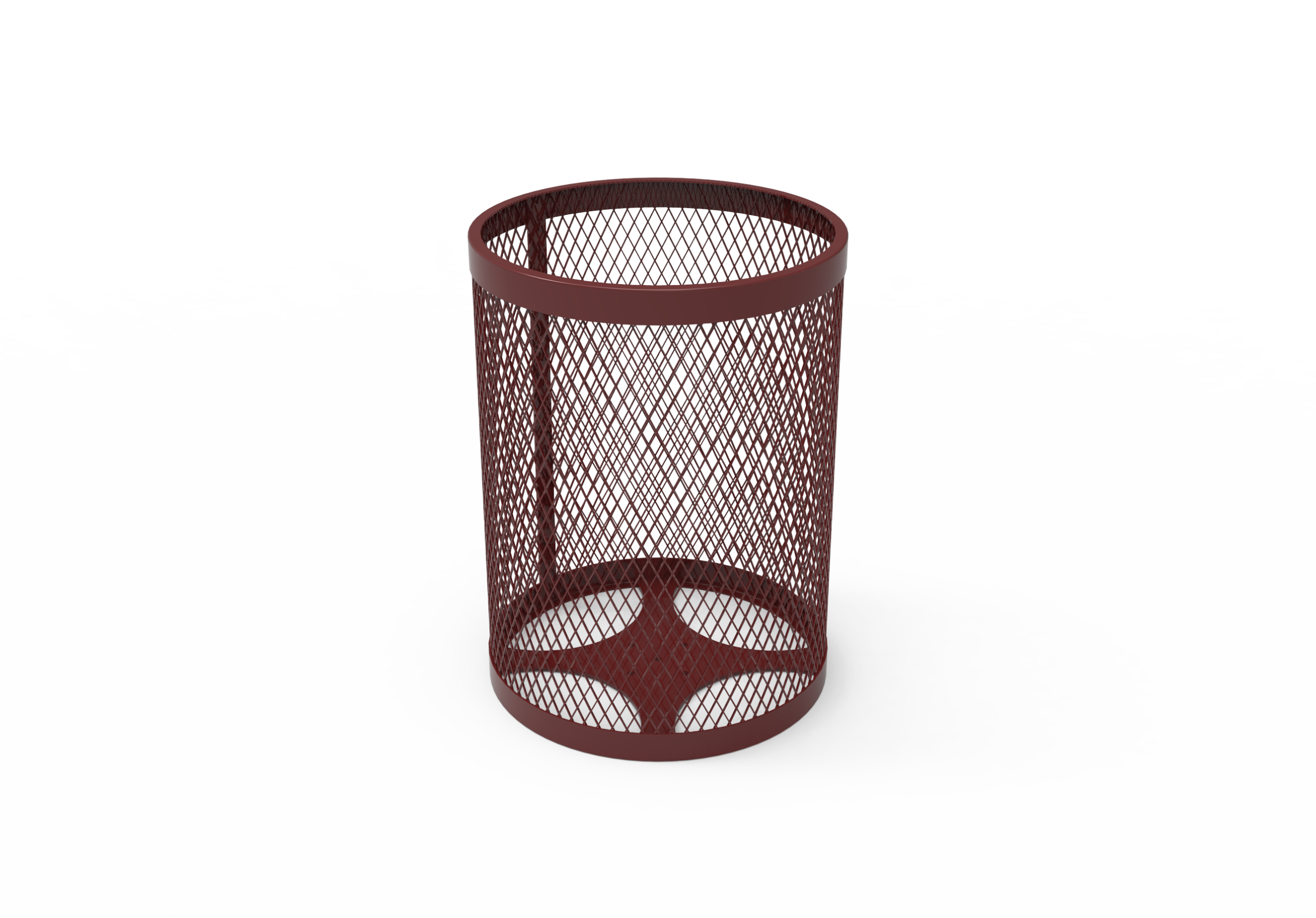 55 Gallon Park Trash Receptacle - ParkTuff™ - Commercial Grade