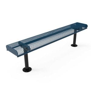 Bench ParkTuff™ Backless Expanded Rolled Surface Mount