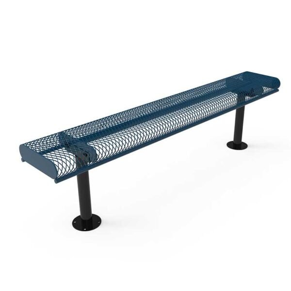 Bench ParkTuff™ Backless Expanded Rolled Surface Mount