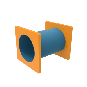 Medium Dog Park Equipment Kit - Square Dog Grooming Table with 4 Accessory Arms, Dog Hurdle, Dog Shaped 3 Hoop Jump,  Stepping Pads, Dog Crawl, and Leash Post