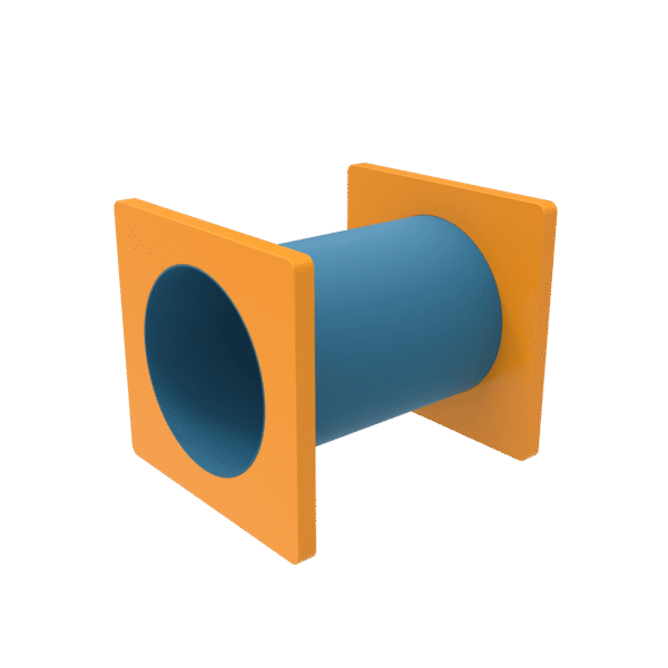 Medium Dog Park Equipment Kit - Square Dog Grooming Table with 4 Accessory Arms, Dog Hurdle, Dog Shaped 3 Hoop Jump,  Stepping Pads, Dog Crawl, and Leash Post